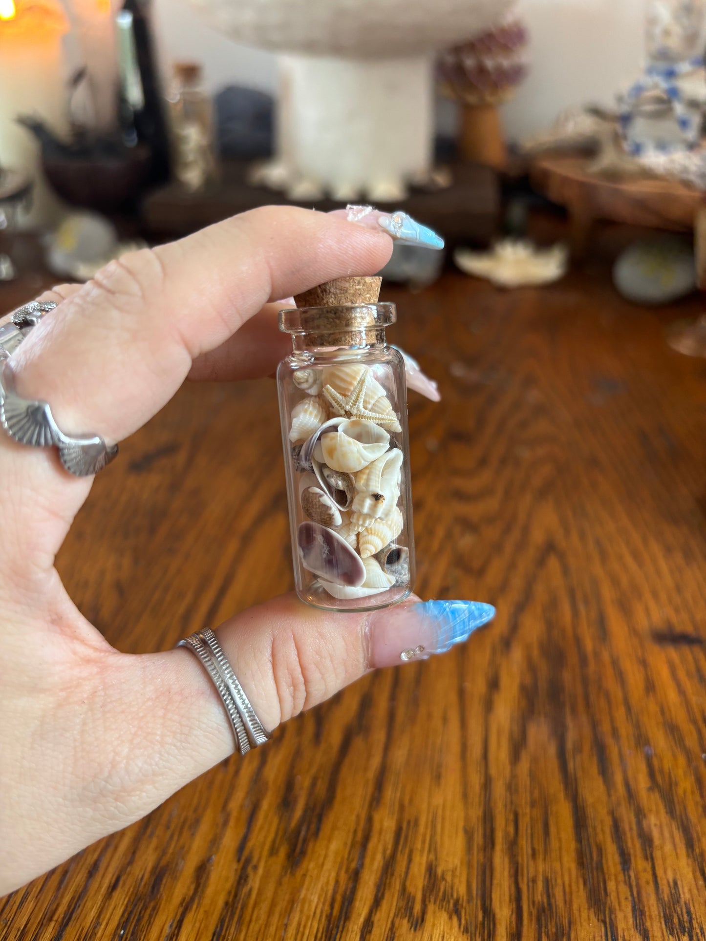 Mini Shell Spell Bottle