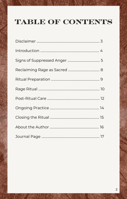 Rage Ritual eBook & Audio