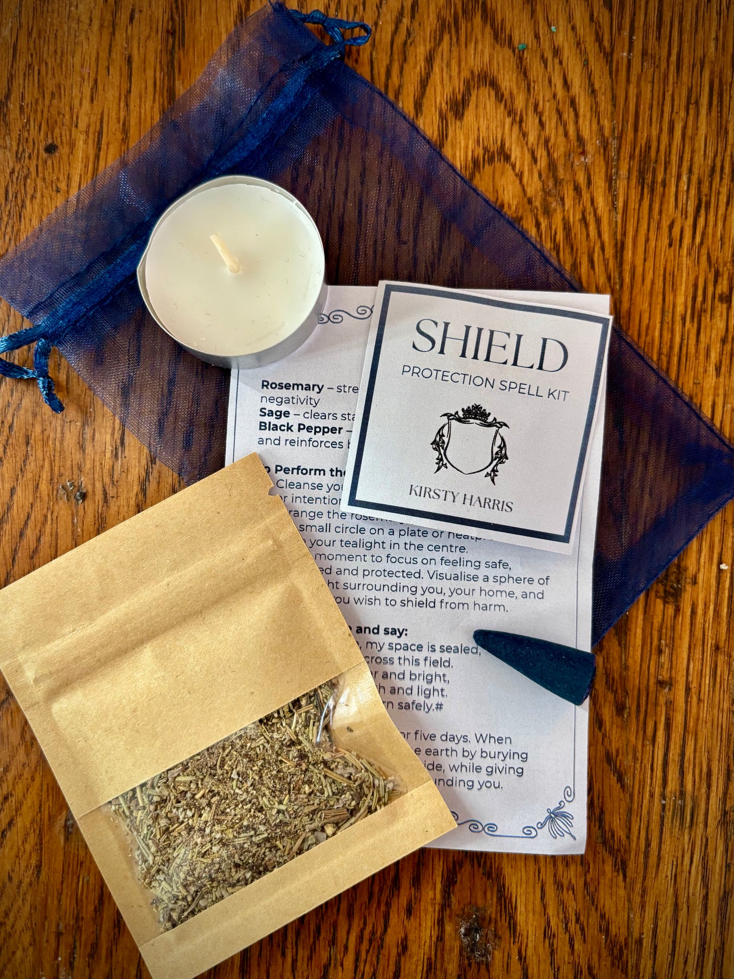 Shield Protection Spell Kit
