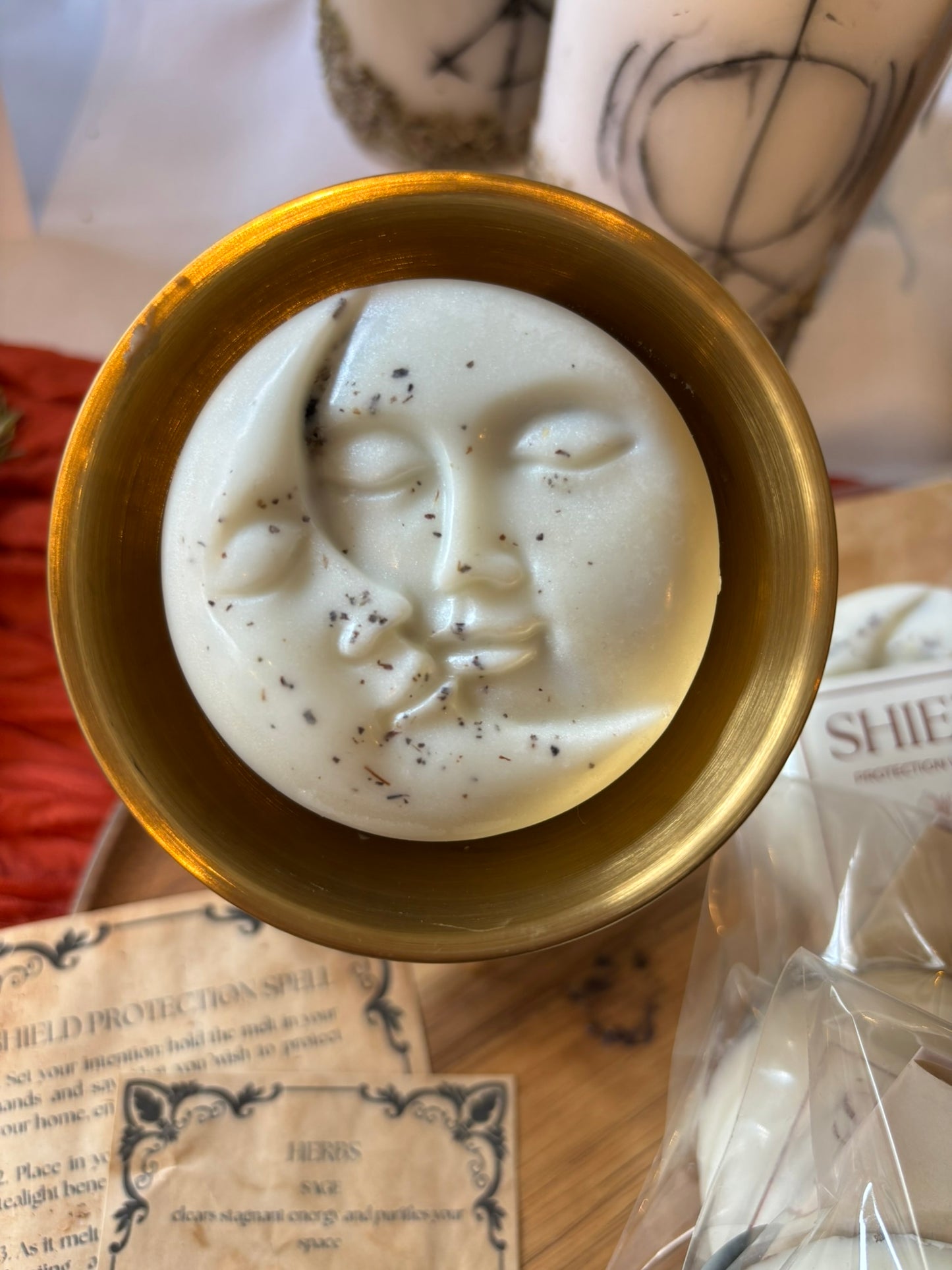 Shield Protection Wax Melt Spell